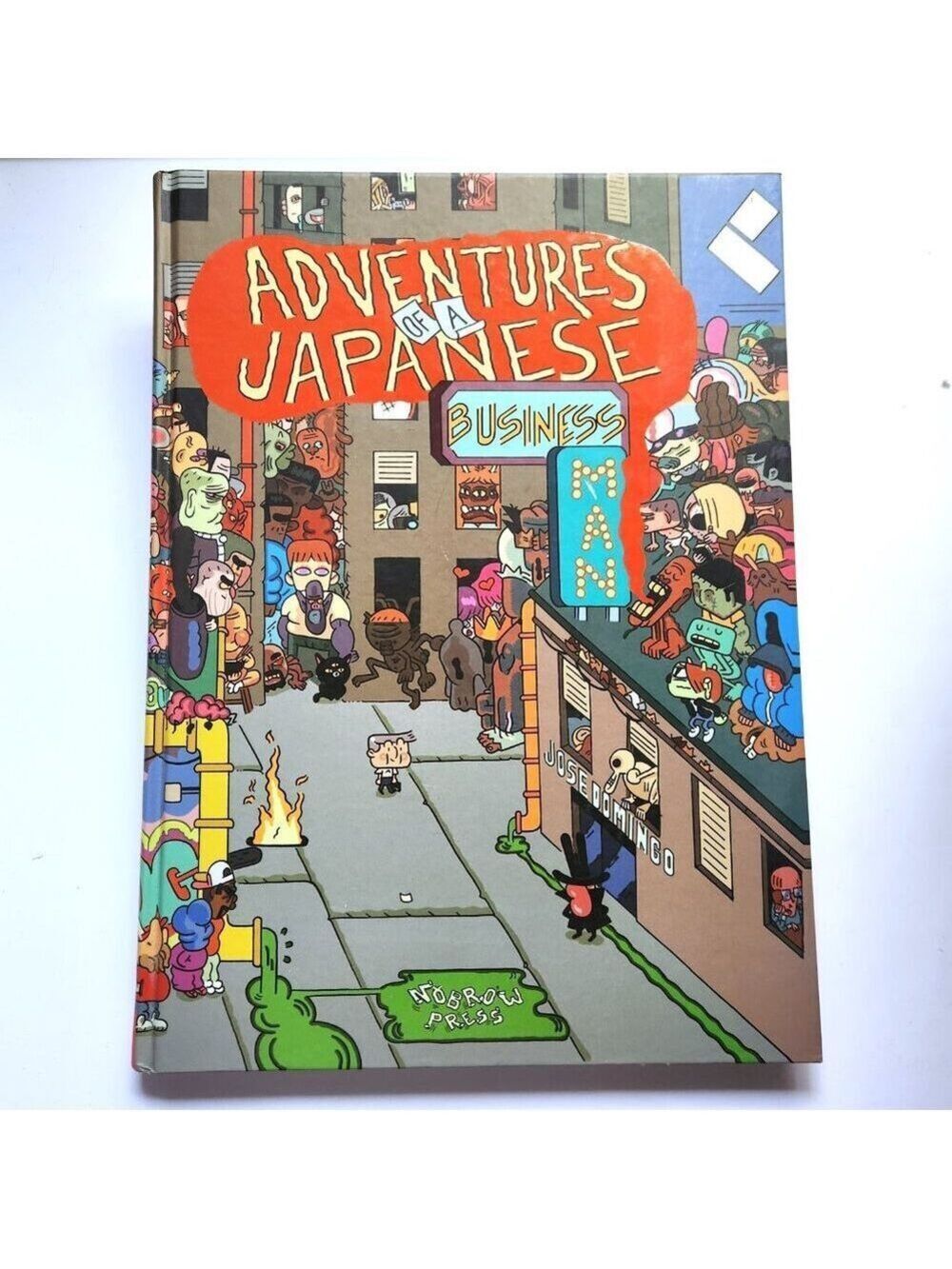 Adventures Of A Japanese Businessman Hardcover Jose Domingo Graphic Novel 1st Ed